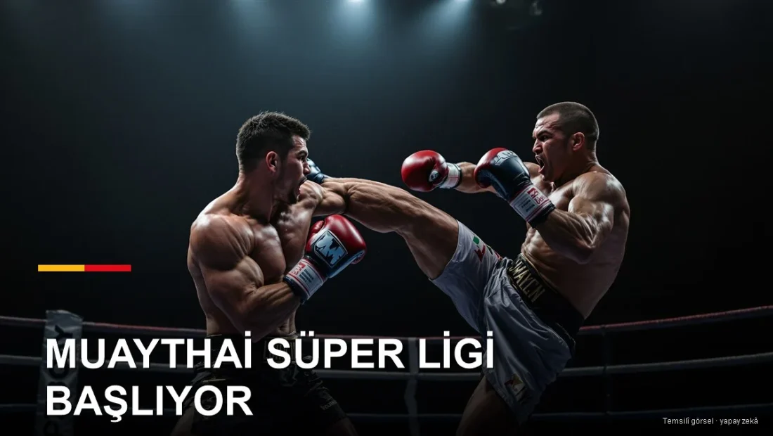 Ringde muaythai dövüşçüleri (temsilî)