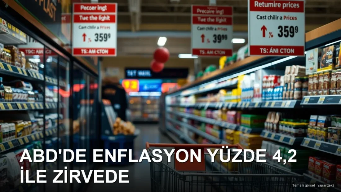 ABD’de enflasyon yeniden yükselişte: yüzde 4,2 ile zirvede