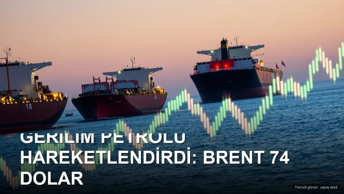 Dar boğazdan geçen petrol tankerleri ve fiyat grafiği konsepti