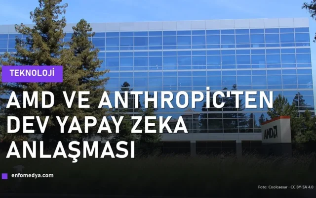 AMD Santa Clara genel merkezi — AMD ve Anthropic yapay zeka çip anlaşması