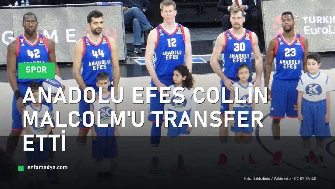 Anadolu Efes, forvet Collin Malcolm’u resmen açıkladı