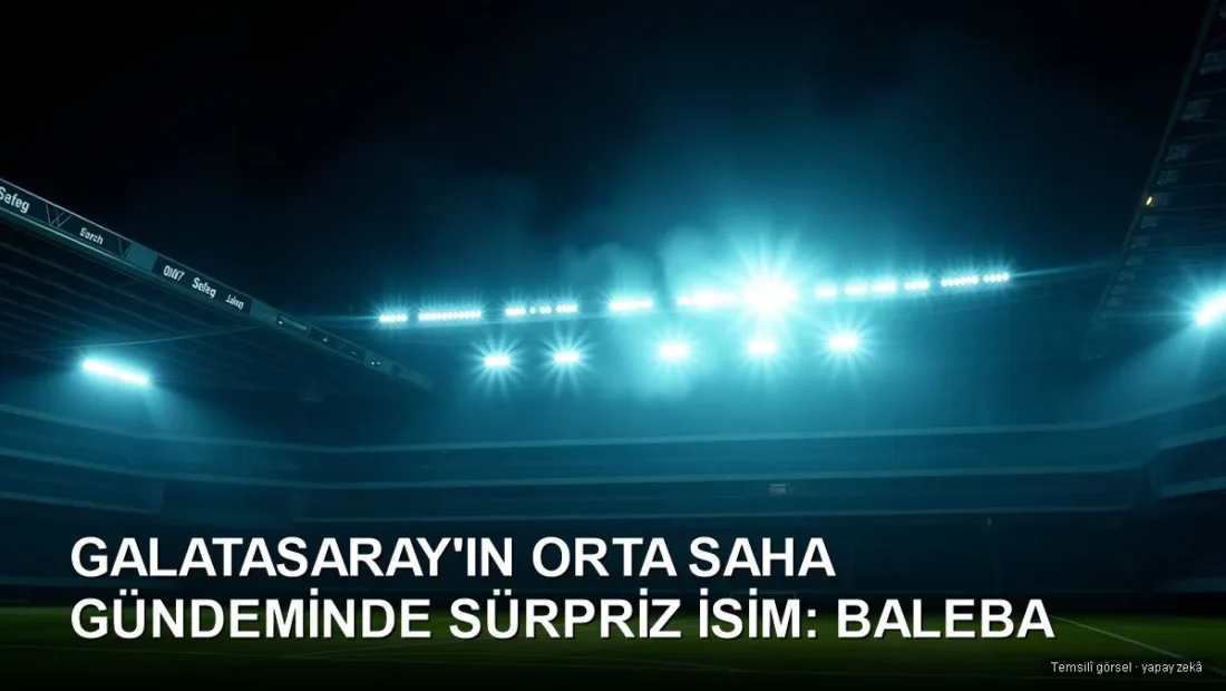 Galatasaray orta saha Carlos Baleba - temsili gorsel