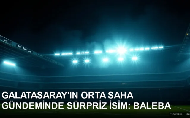 Galatasaray orta saha Carlos Baleba - temsili gorsel