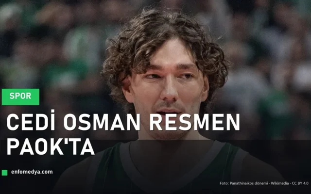 Cedi Osman Panathinaikos formasıyla — PAOK ile 3 yıllık sözleşme imzaladı