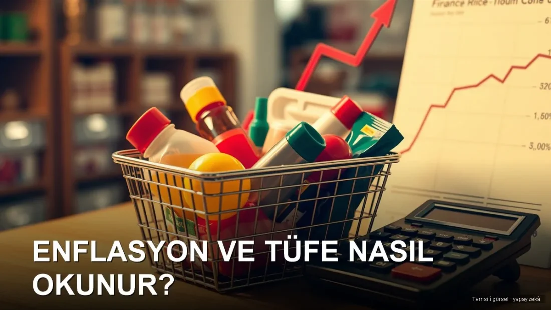 Alışveriş sepeti, yükselen fiyat grafiği ve hesap makinesi