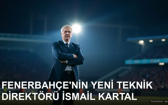 Kenarda takıma talimat veren teknik direktör, gece maçı