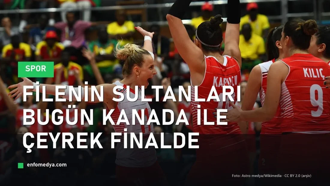 Türkiye kadın voleybol milli takımı sevinci — Filenin Sultanları