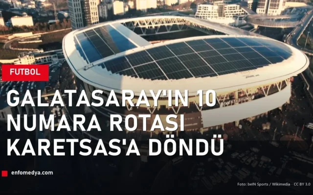 Galatasaray 10 numara transferi Karetsas - RAMS Park stadyumu