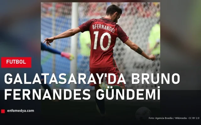 Galatasaray'ın 10 numara hedefi Bruno Fernandes