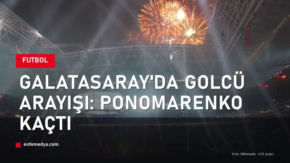 Galatasaray stadyumu — golcü transfer arayışı