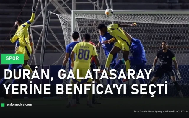 Jhon Durán Galatasaray yerine Benfica'ya transfer oldu