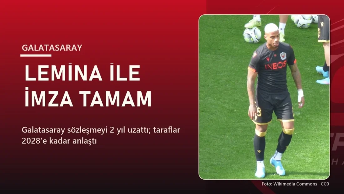 Galatasaray Mario Lemina sözleşme uzatma — Gabonlu orta saha 2028'e kadar