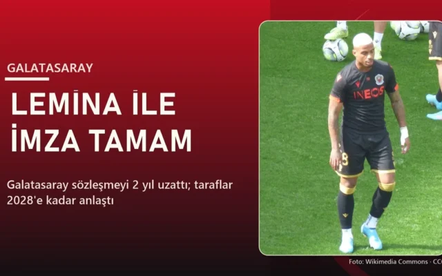 Galatasaray Mario Lemina sözleşme uzatma — Gabonlu orta saha 2028'e kadar