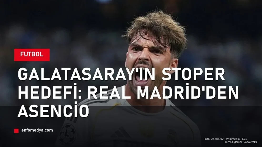 Raul Asencio Real Madrid forması ile gol sevinci — Galatasaray transfer gündeminde
