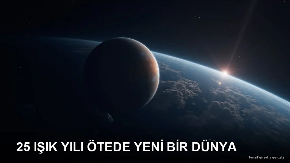 Kırmızı cüce yıldızını dolanan kayaç gezegen GJ 3378b temsilî görseli