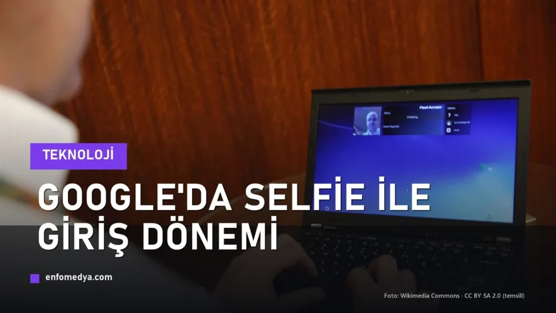 Kamerayla yüz tanıma girişi — Google selfie video ile hesap kurtarma