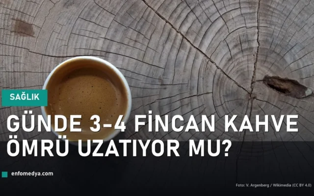 Bir fincan sade kahve, uzun yaşam araştırması