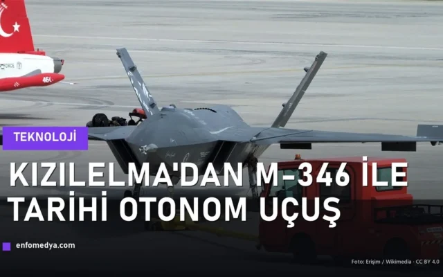 Bayraktar KIZILELMA insansız savaş uçağı — M-346 ile ortak otonom uçuş testi