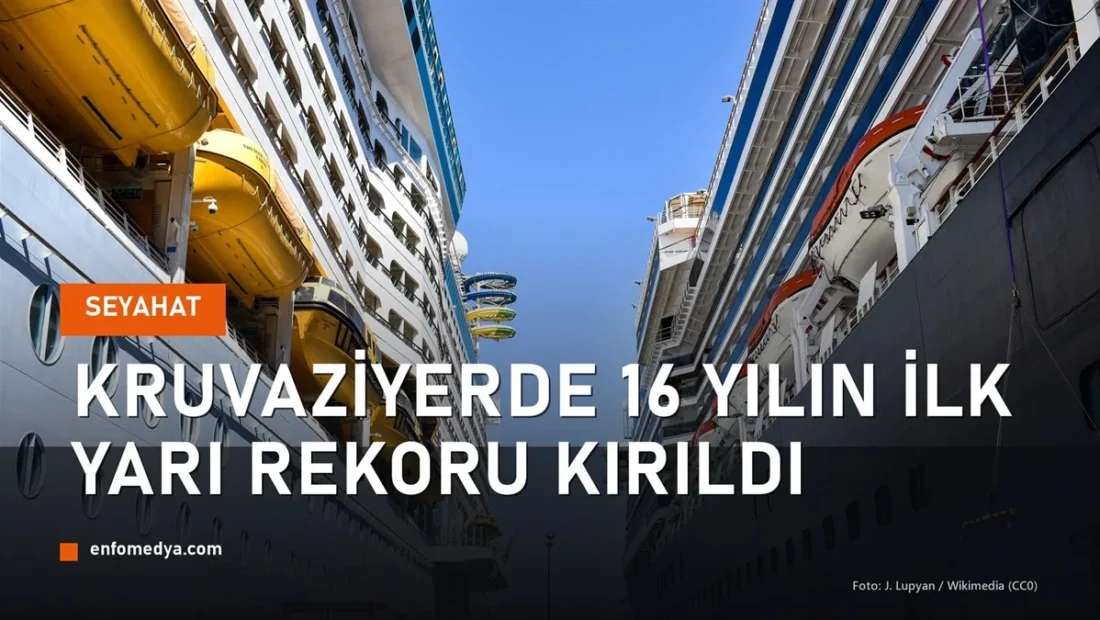 Kruvaziyer Turizminde 16 Yılın İlk Yarı Rekoru Kırıldı