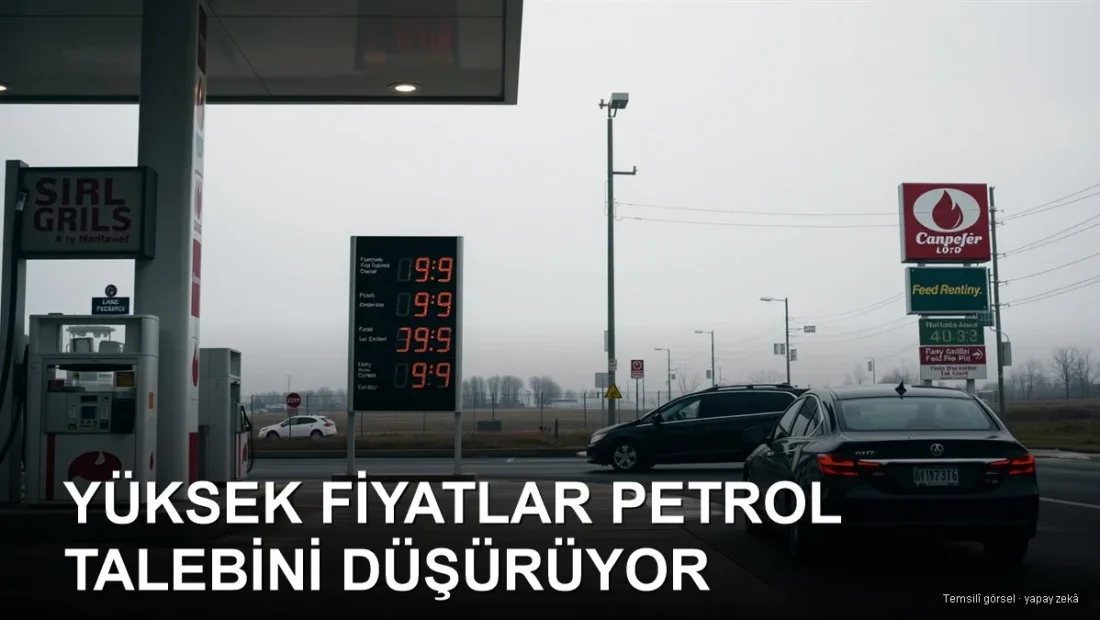 Yüksek fiyatlar petrol talebini vurdu: 1 milyon varil düşüş