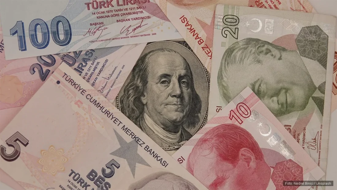 Türk lirası ve dolar banknotları — Merkez Bankası faiz kararı