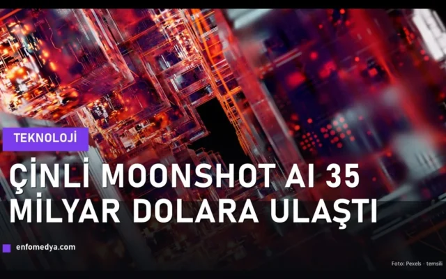 Yapay zeka cip - Cinli Moonshot AI 35 milyar dolar degerleme (temsili)