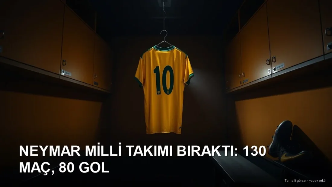 Neymar Brezilya Milli Takımı’na veda etti: 130 maç 80 gol