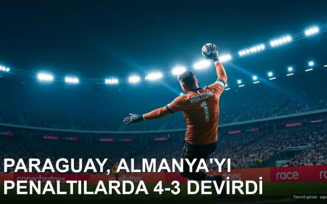 Dünya Kupası'nda penaltı kurtaran kaleci, dramatik an