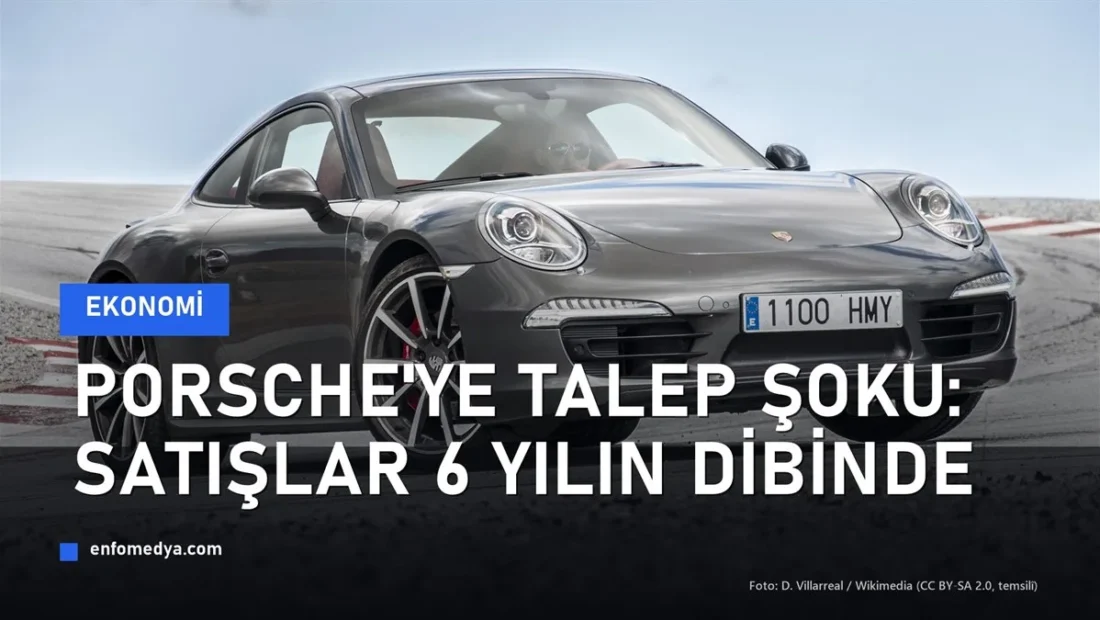 Porsche 911 spor otomobil, küresel satış düşüşü