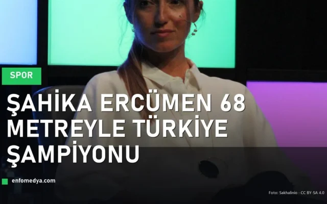 Şahika Ercümen — serbest dalış Türkiye şampiyonu, 68 metre