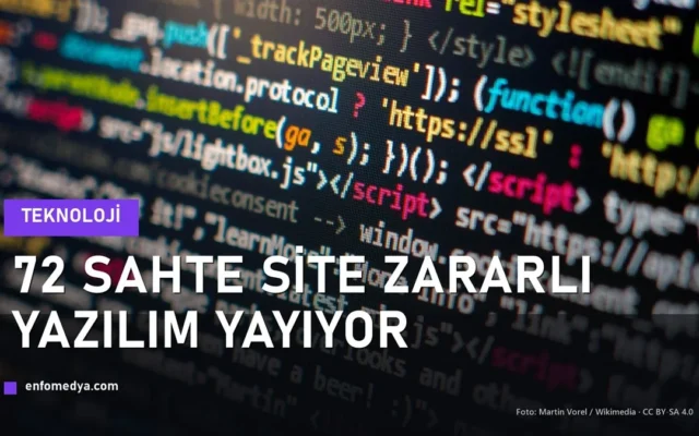 Kod ekranı — sahte indirme siteleri zararlı yazılım yayıyor