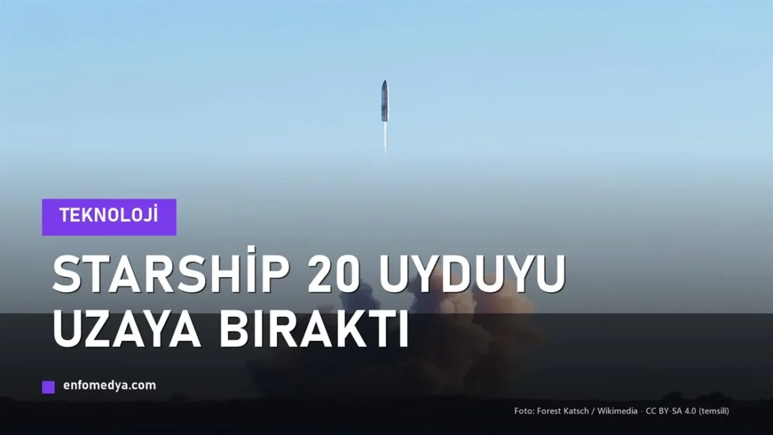 SpaceX Starship roketinin kalkışı — 13. test uçuşu