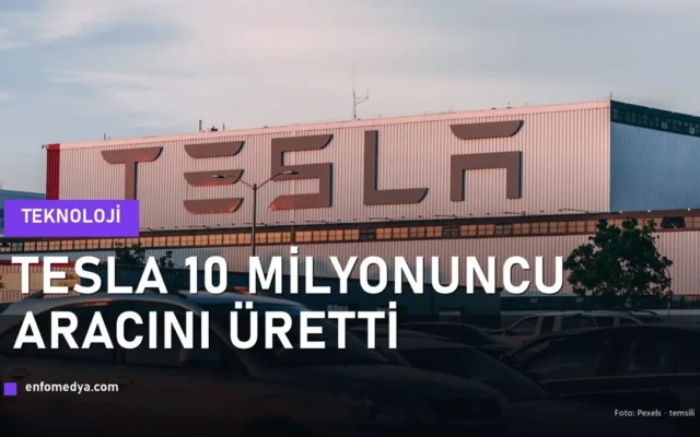 Tesla fabrikasi - Tesla 10 milyonuncu elektrikli aracini uretti (temsili)
