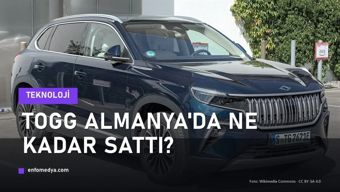 Alman plakalı Togg T10X — Togg'un Almanya satış rakamları