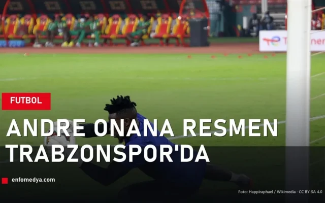 Andre Onana resmen Trabzonspor'da, Manchester United'dan bedelsiz kiralık
