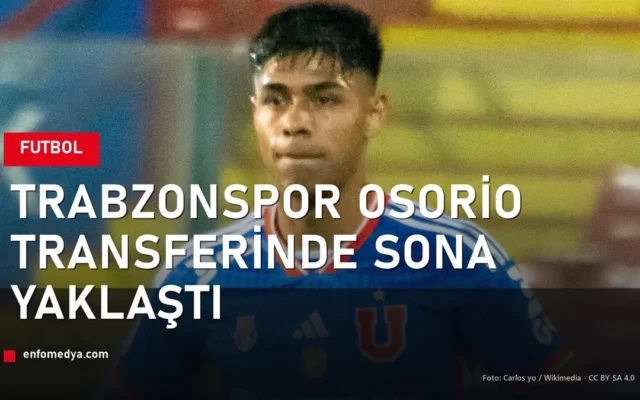 Trabzonspor Dario Osorio transferi - Şilili kanat