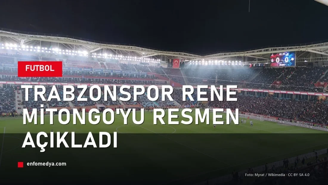 Trabzonspor, Rene Mitongo transferini resmen açıkladı
