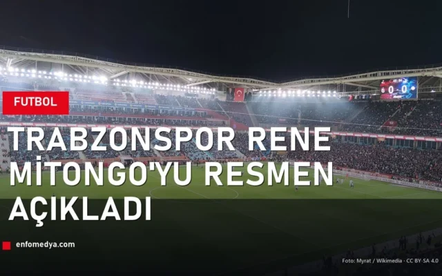 Trabzonspor Şenol Güneş Stadyumu - Rene Mitongo transferi