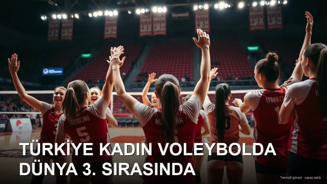 Gurur ve başarıyı kutlayan kadın voleybol milli takımı