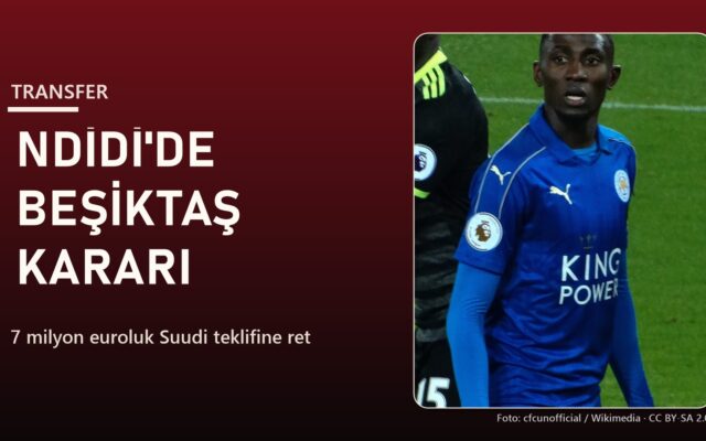 Wilfred Ndidi, Beşiktaş — Suudi teklifi reddedildi (Foto: cfcunofficial/Wikimedia, CC BY-SA 2.0)