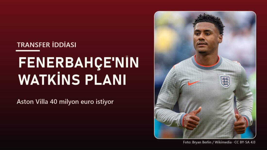 Ollie Watkins, Fenerbahçe transfer iddiası — İngiltere Millî Takım (Foto: Bryan Berlin/Wikimedia, CC BY-SA 4.0)
