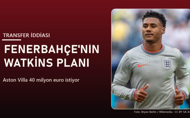 Ollie Watkins, Fenerbahçe transfer iddiası — İngiltere Millî Takım (Foto: Bryan Berlin/Wikimedia, CC BY-SA 4.0)