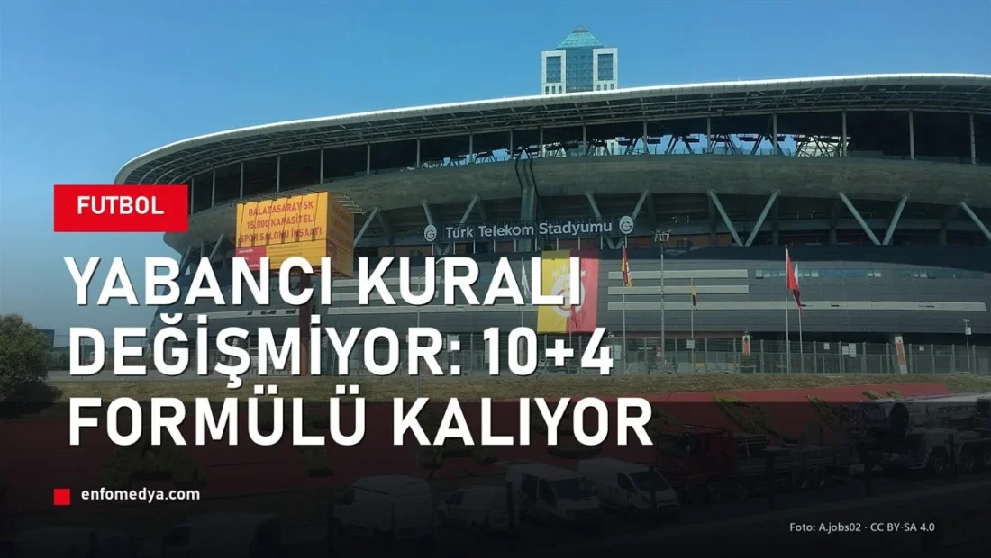 Türk Telekom Stadyumu — Süper Lig yabancı futbolcu kuralı 10+4