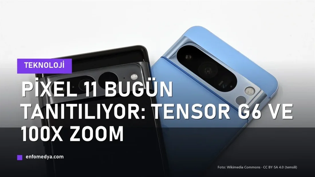 Google Pixel telefonların arka kamera tasarımı — Pixel 11 tanıtımı