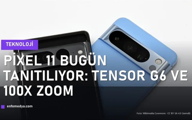Google Pixel telefonların arka kamera tasarımı — Pixel 11 tanıtımı