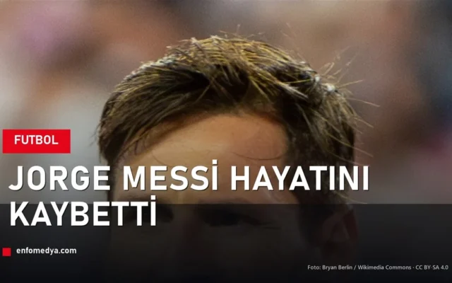 Lionel Messi yakın plan, babası Jorge Messi'nin vefatı haberi kapak