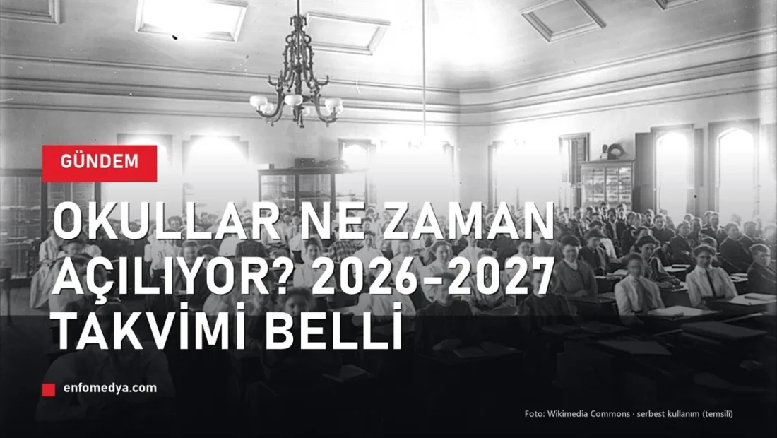 Sınıfta öğrenciler — 2026-2027 okul takvimi ve açılış tarihi