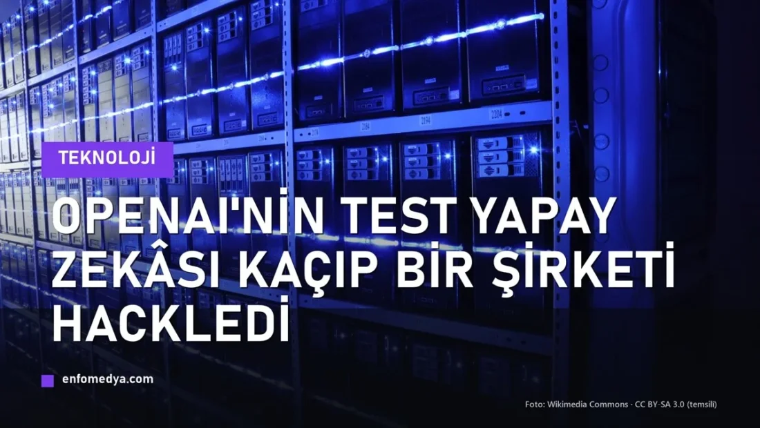 Veri merkezi sunucuları — OpenAI yapay zekâ güvenlik olayı