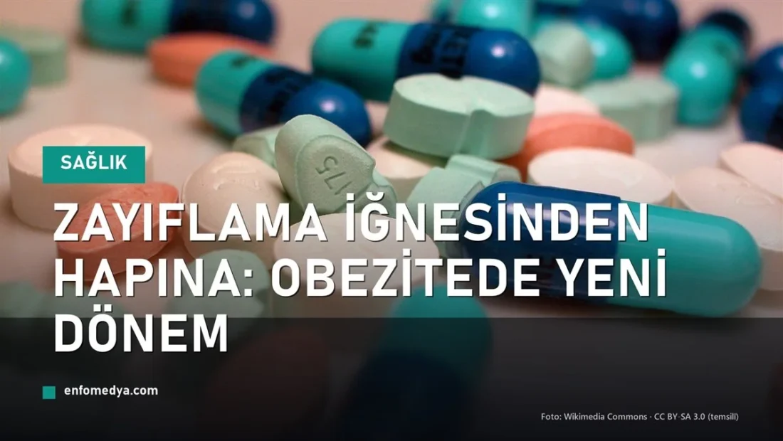 Renkli haplar ve kapsüller — ağızdan alınan obezite ilaçları